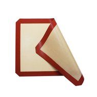 Hippih Non Stick Heat Resistant Raised Pyramid Shaped Healthy Cooking Silicone Baking Mat, Roasting Mats (Green) N8