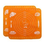 Hippih Non Stick Heat Resistant Raised Pyramid Shaped Healthy Cooking Silicone Baking Mat, Roasting Mats (Green) N12