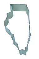 R&amp;M Illinois State Cookie Cutter in Durable, Economical, Tinplated Steel