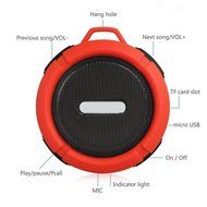 Hipipooo Portable Waterproof Bluetooth 3.0 5W Wireless Bluetooth Speakers C6 Stereo Sound box for Phones Computer... N8