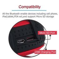 Hipipooo Portable Waterproof Bluetooth 3.0 5W Wireless Bluetooth Speakers C6 Stereo Sound box for Phones Computer... N10
