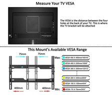 Mounting Dream MD2268-MK TV Wall Mount Tilting Bracket for Most 26-55 Inch LED, LCD and Plasma TVs up to VESA... N4