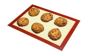 Silicone Baking Sheet Liner Non Stick Oven Safe Heat Resistant Mat Large Small Culinary Tool (Half Sheet (8.5"... N2