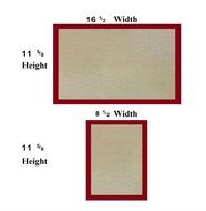 Silicone Baking Sheet Liner Non Stick Oven Safe Heat Resistant Mat Large Small Culinary Tool (Half Sheet (8.5"... N5