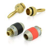 Mediabridge Banana Plugs - Corrosion-Resistant 24K Gold-Plated Connectors - 12 Pair/24 Banana Plugs (Part# SPC-BP2... N8