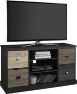 Altra Mercer 50" TV Console with Multicolored Door Fronts, White N41