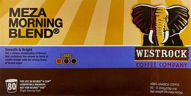 Westrock Coffee Company Meza Morning Blend Best Medium Roast Gourmet Single Serve Cups, 28.22 Ounce, 80 Count N2
