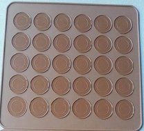 silicone molds macaron baking sheet set