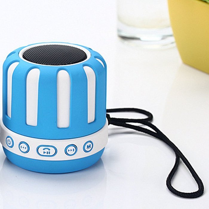 Aolyty Portable Mini Stereo Wireless Bluetooth Speaker Radio TF Card Handsfree Subwoofer White N5