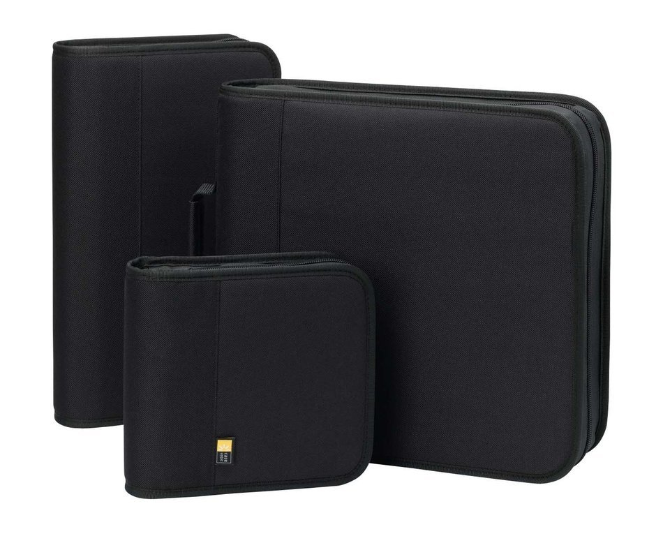 Case Logic BNB-208 208 Capacity CD/DVD Prosleeve Nylon Binder (Black) N3