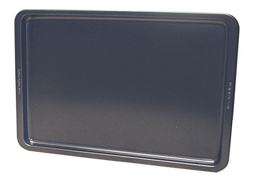 CybrTrayd R&M Non-Stick Cookie/Jelly Roll Pan, 17" x 11", Dark Grey N2