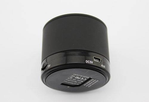 Powerful Super Micro Mini Portable Bluetooth Speaker with Micro SD Card Slot & Audio Input Ports for PC / Phone... N5
