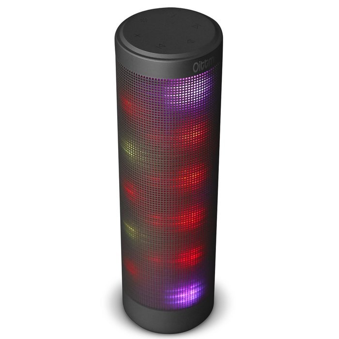 Bluetooth Speakers, Oittm Pulse Portable Bluetooth 4.0 Hi-Fi Wireless Speaker with 6 LED Light Visual Modes and... N8
