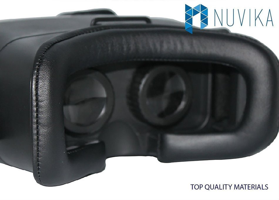 ONLY THIS WEEK 50% OFF - Nuvika Z1 plus 3D and VR Virtual Reality Headset For iPhone, Samsung and other phones... N3