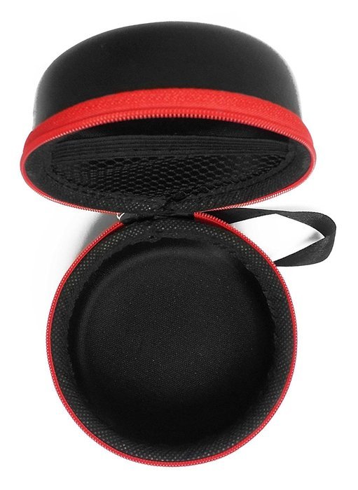 FitSand (TM) Carry Travel Zipper Portable Protective Hard Case Cover Bag Box for Amazon Echo Dot (Fits USB Cable... N9
