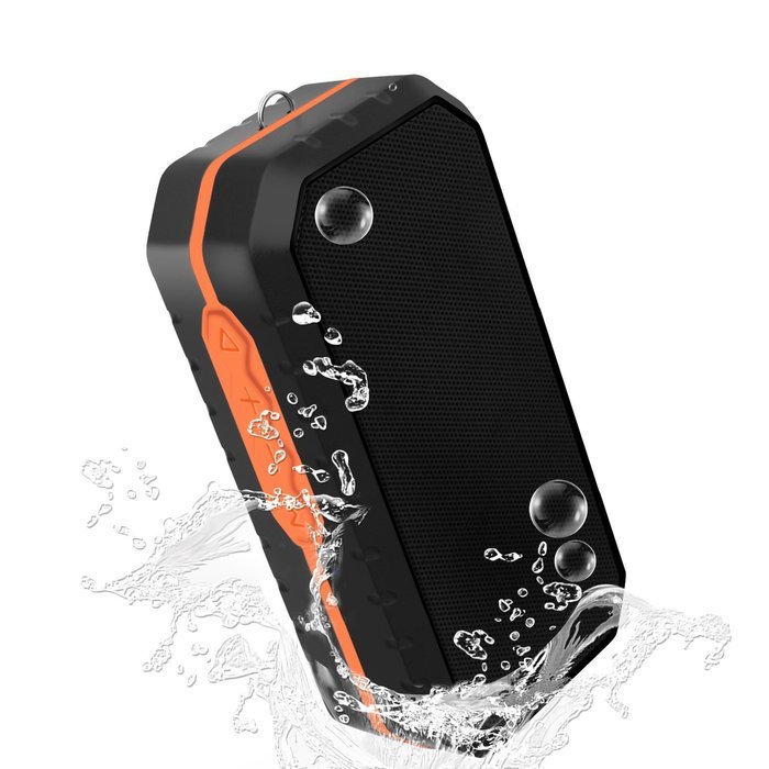 Fetta Portable Bluetooth Speaker, Wireless Waterproof Shockproof Speaker with Build-in Microphone for iPhone,... N3