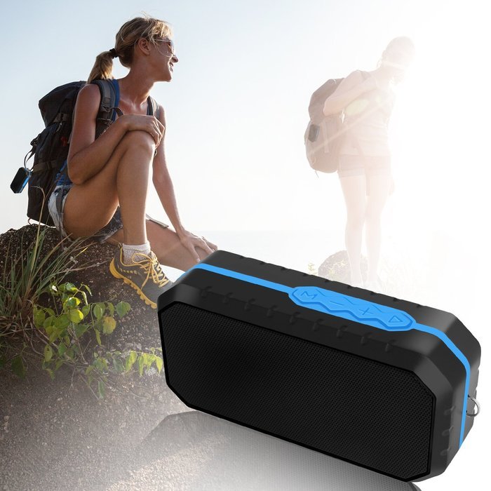 Fetta Portable Bluetooth Speaker, Wireless Waterproof Shockproof Speaker with Build-in Microphone for iPhone,... N15