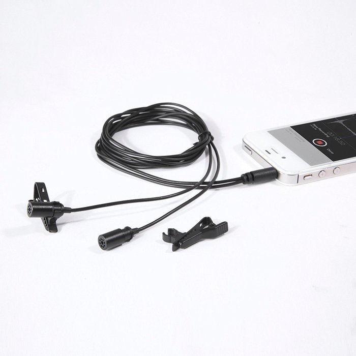 Movo PM10EC6 20-foot (6m) TRRS Female 3.5mm to TRRS Male 3.5mm Microphone Extension Cable for Smartphones N12