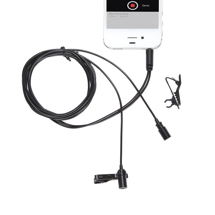 Movo PM10EC6 20-foot (6m) TRRS Female 3.5mm to TRRS Male 3.5mm Microphone Extension Cable for Smartphones N13
