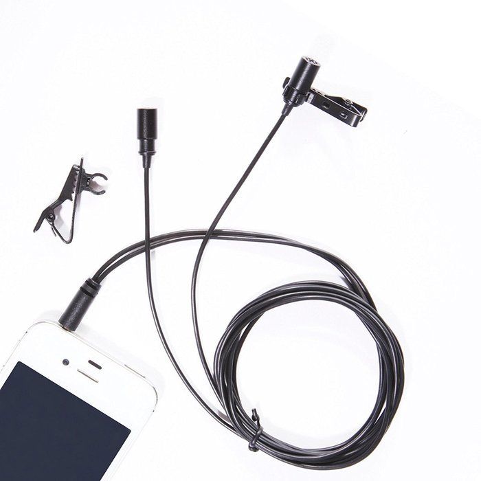 Movo PM10EC6 20-foot (6m) TRRS Female 3.5mm to TRRS Male 3.5mm Microphone Extension Cable for Smartphones N16