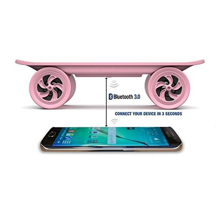 Scooter Speaker,WONFAST&reg; Portable Mini Skateboard Scooter Wireless Bluetooth Speakers Music Player for iPhone... N35