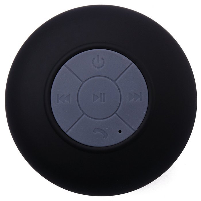 {Shower Bluetooth Speaker} Water-Resistant Wireless Speaker w/ Suction Cup Mount For Smartphone Smart Phone Samsung... N7