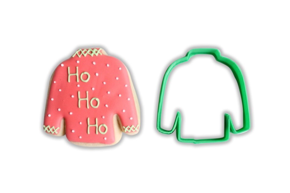 Ugly Christmas Sweater Cookie Cutter - MINI - 2 Inches