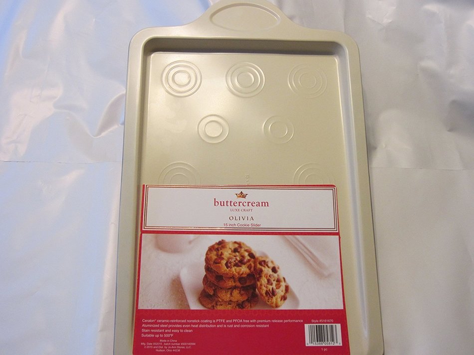 Buttercream Luxe Craft Olivia 15" x 10" Cookie Slider / Sheet Pan N2
