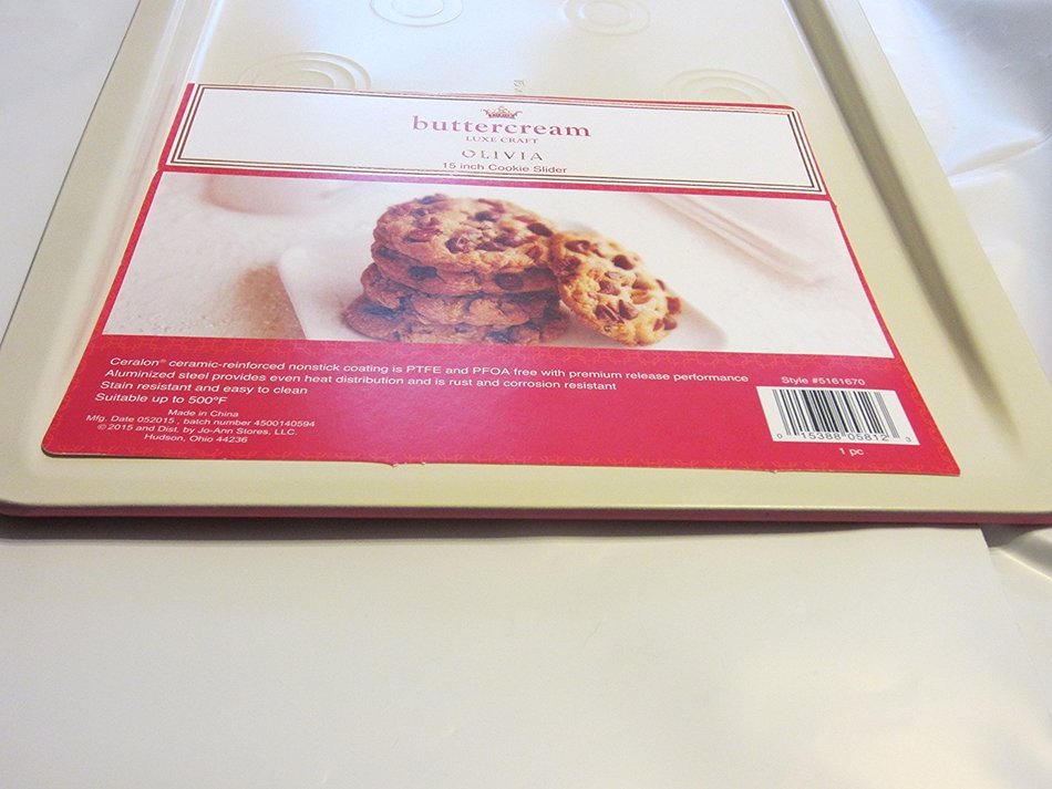 Buttercream Luxe Craft Olivia 15" x 10" Cookie Slider / Sheet Pan N3