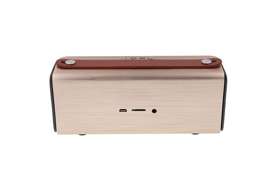 KEM Portable Wireless Speaker With Enchanced Bass Bluetooth 4.0+EDR,Leather handlr,Muti-Function,Memory Card,FM... N2