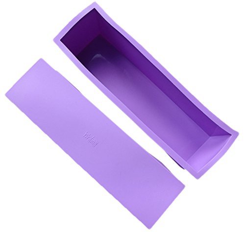 Silicone Cake Mold Pan Standard Rectangular Easy Stripping Capacity 1200ML N2