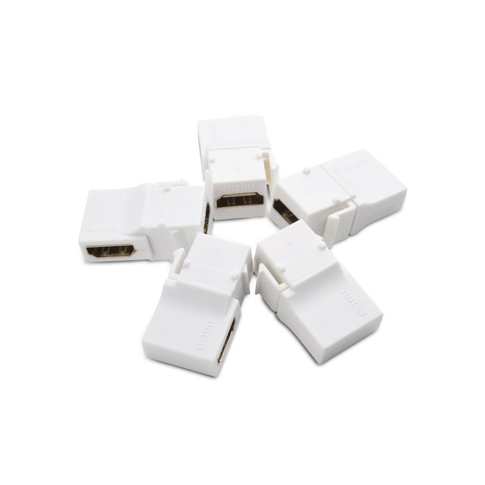 Cable Matters (5-Pack) Gold-Plated RG6 Keystone Jack Insert N29