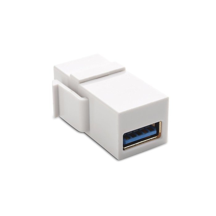 Cable Matters (5-Pack) Gold-Plated RG6 Keystone Jack Insert N35