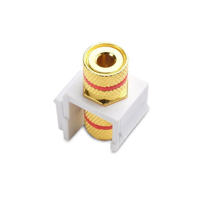 Cable Matters (5-Pack) Gold-Plated RG6 Keystone Jack Insert N42