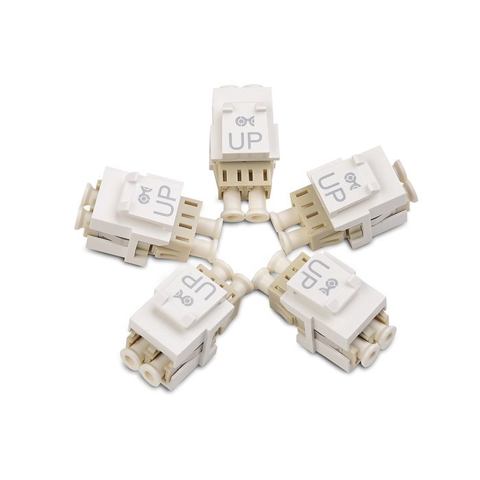 Cable Matters (5-Pack) Gold-Plated RG6 Keystone Jack Insert N50