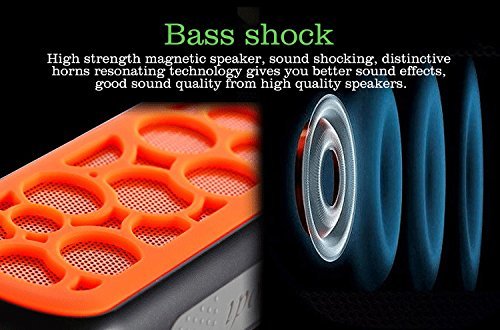 Ohpa SportSPK Outdoor Sport Wireless Bluetooth Speaker Waterproof For PC Latop Tabet iPod Smartphone Handheld... N5
