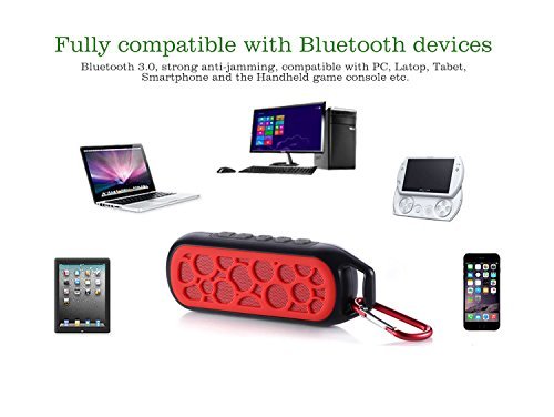 Ohpa SportSPK Outdoor Sport Wireless Bluetooth Speaker Waterproof For PC Latop Tabet iPod Smartphone Handheld... N7