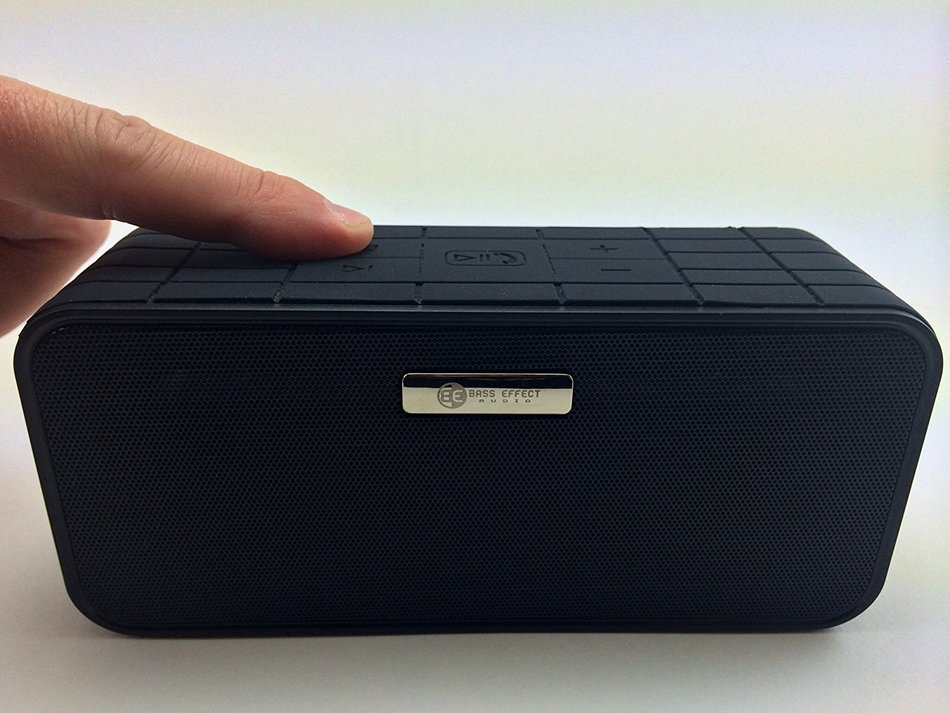 Bass Effect Audio XV (Black) Wireless Bluetooth Hands-free Speaker with Clear Talk Mic