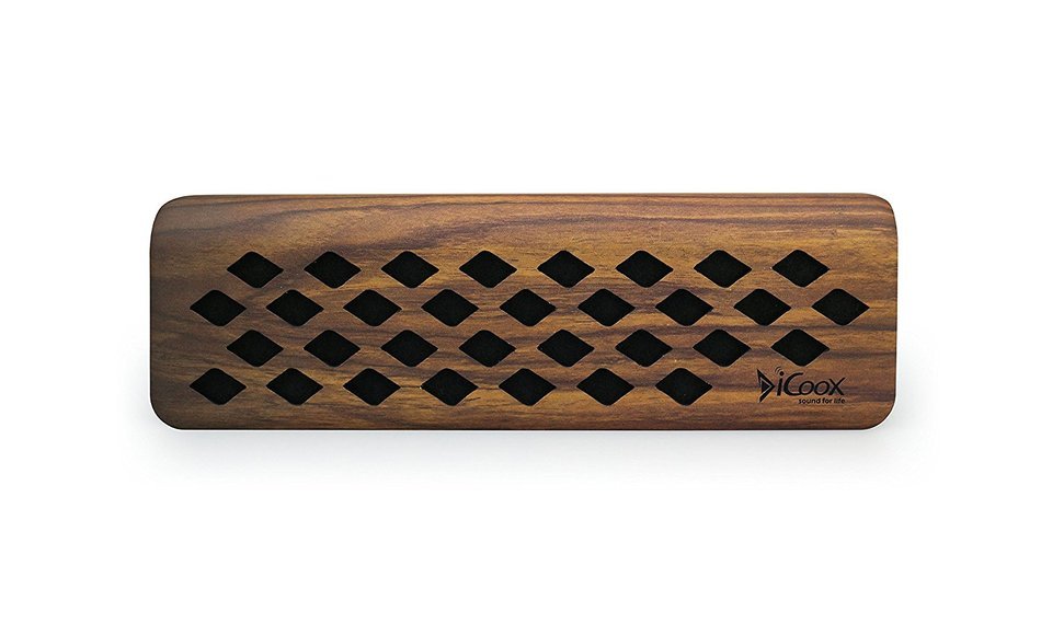 Icoox Stereo Speakers for Computers & Smartphones - Bluetooth 4.1 Protable Speaker with 10+ Hour Playtime (Peach...