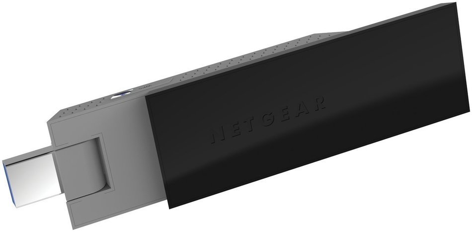 NETGEAR AC1200 WiFi USB 2.0 Adapter - AC Dual Band (A6200-100PAS)