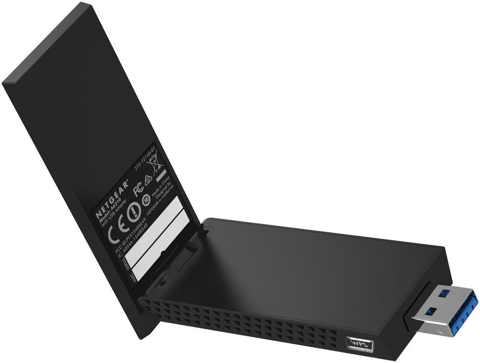 NETGEAR AC1200 WiFi USB 2.0 Adapter - AC Dual Band (A6200-100PAS) N8
