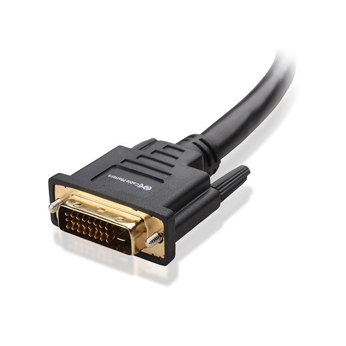 Cable Matters Gold Plated DVI-D Dual Link Cable with Ferrites 6 Feet N7