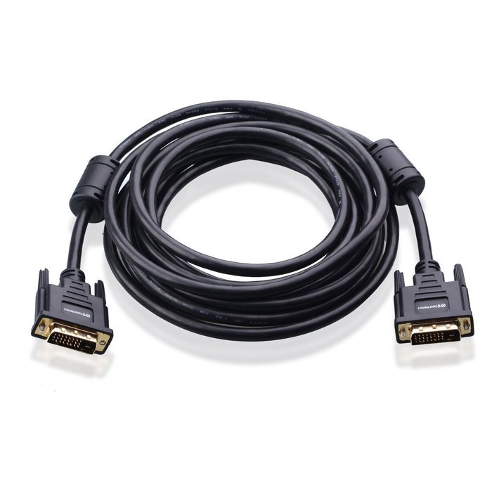 Cable Matters Gold Plated DVI-D Dual Link Cable with Ferrites 6 Feet N8