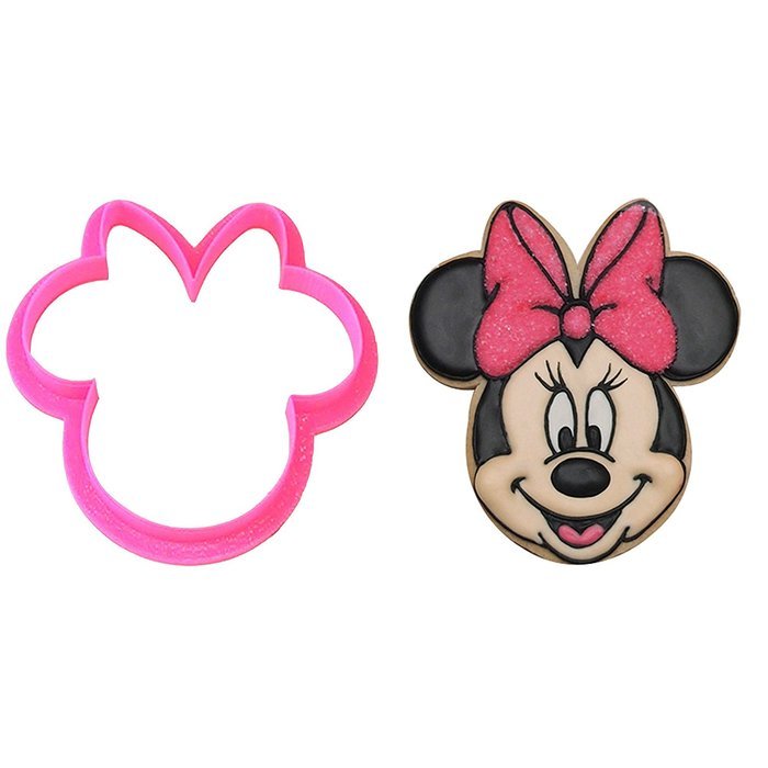 Girl Mouse with Bow Cookie Cutter 3.5 in