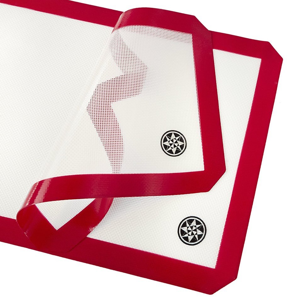 StarPack Silicone Baking Mat Set (3 Piece) - 2 x Half Sheet, 1 x Qtr Sheet - Bonus 101 Cooking Tips N7