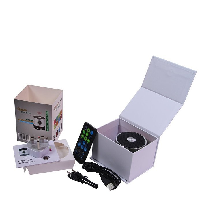 Hitopin 8GB Blue Color Portable Digital Quran Speaker with Remote Control over 30Reciters and Translations Available... N2