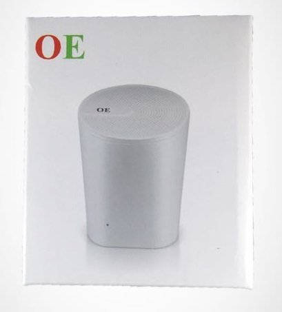 OE Awaz Portable Bluetooth Speaker Handsfree Sound Micro SD Auxilary input 3.5mm Audio USB 2.0 Small Compact White... N2