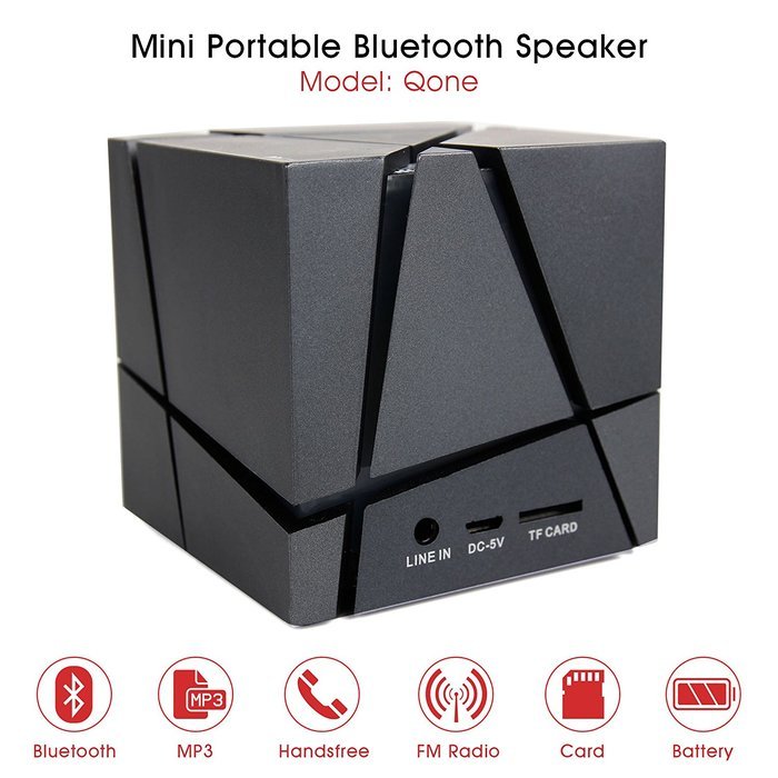 DURAGADGET Magic Cube Bluetooth Wireless Mini Portable Speaker - Compatible with the Sony Xperia Z5 N2