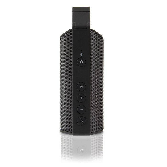 Latte SoundMagic Express Portable Bluetooth Speaker with 8 LED Modes Including 2 Equalizer (Black) N5