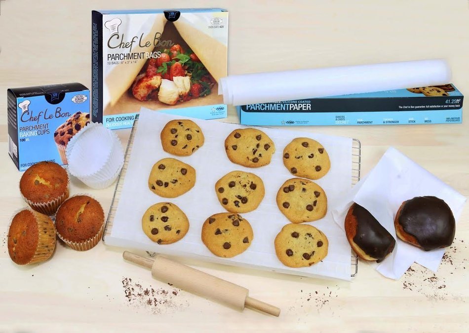 Vegetable Parchment Paper Roll for baking and Cooking - Chef Le Bon N2